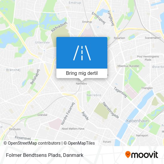 Folmer Bendtsens Plads kort