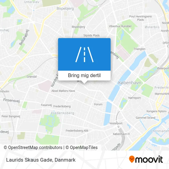 Laurids Skaus Gade kort