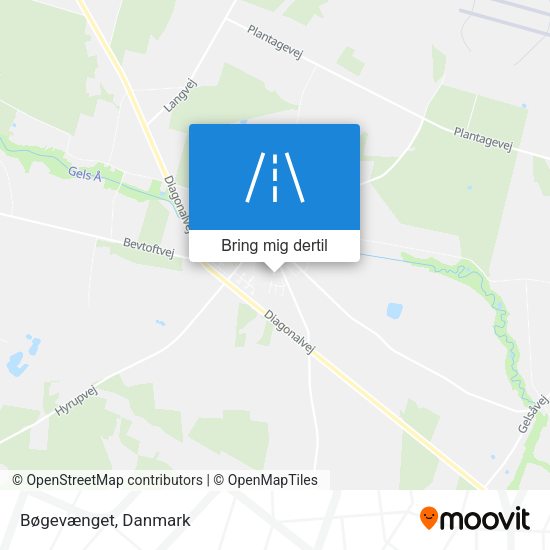 Bøgevænget kort