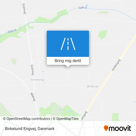 Birkelund Engvej kort