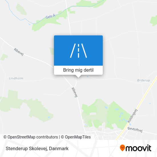 Stenderup Skolevej kort
