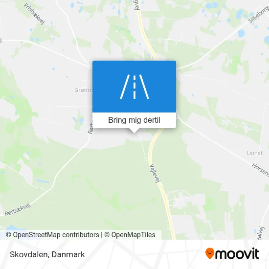 Skovdalen kort