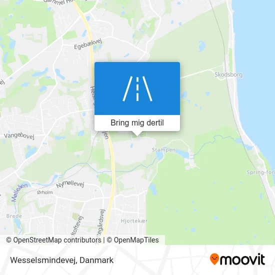 Wesselsmindevej kort