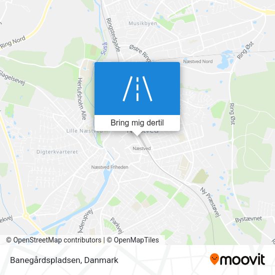 Banegårdspladsen kort