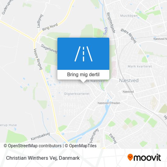 Christian Winthers Vej kort