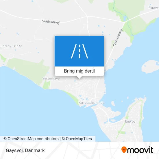 Gaysvej kort