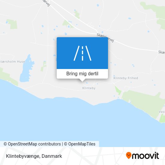 Klintebyvænge kort