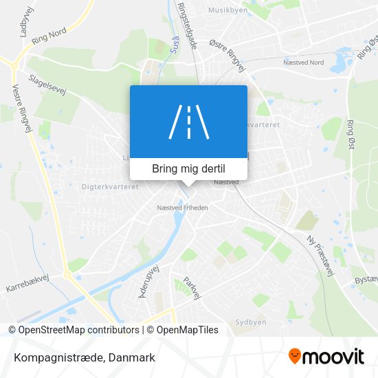 Kompagnistræde kort