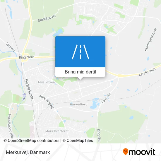Merkurvej kort