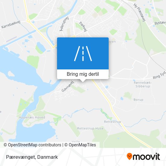 Pærevænget kort