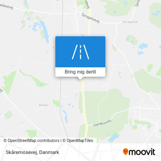 Skåremosevej kort