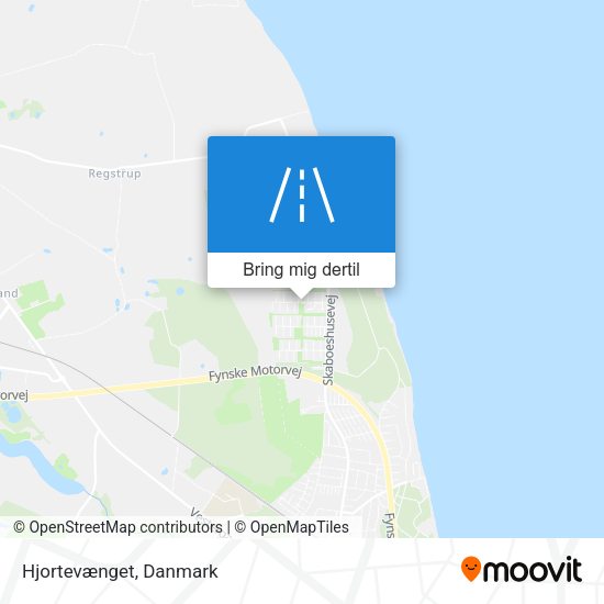 Hjortevænget kort