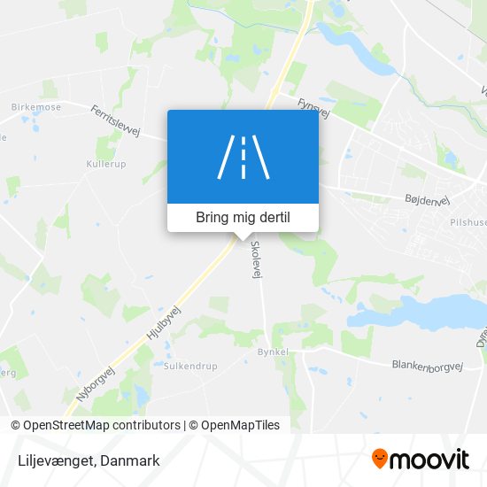 Liljevænget kort