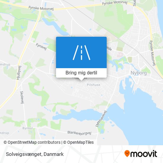 Solveigsvænget kort