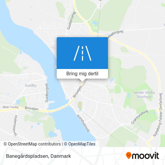 Banegårdspladsen kort