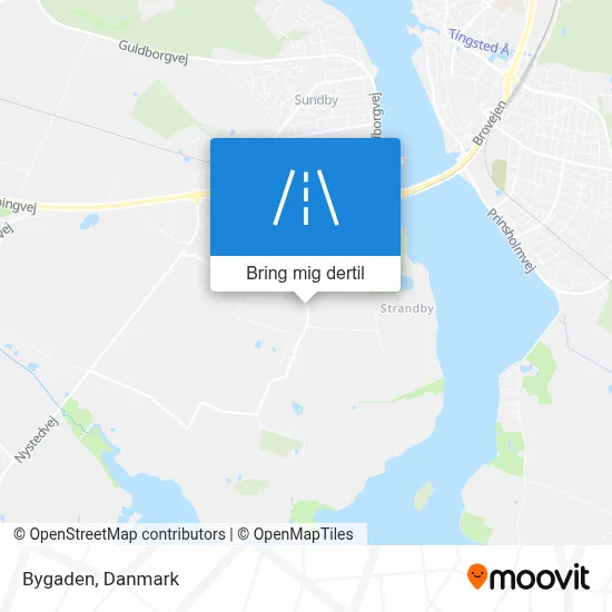 Bygaden kort