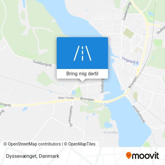 Dyssevænget kort