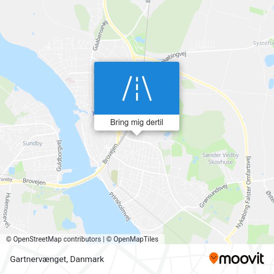 Gartnervænget kort