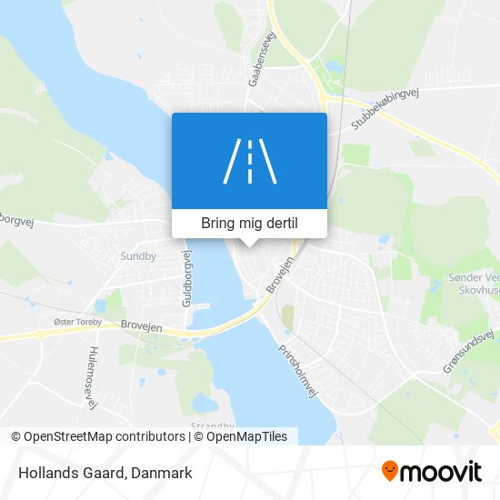 Hollands Gaard kort