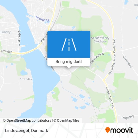 Lindevænget kort