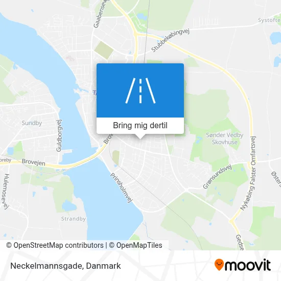 Neckelmannsgade kort