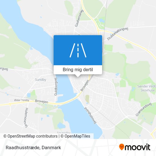 Raadhusstræde kort