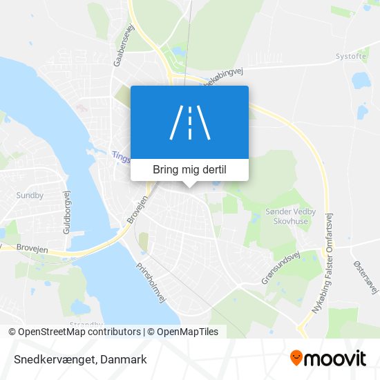 Snedkervænget kort