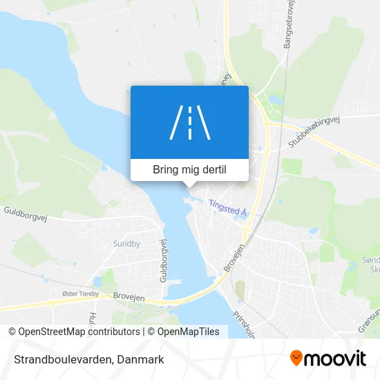 Strandboulevarden kort