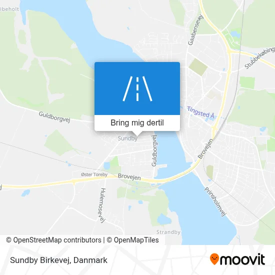 Sundby Birkevej kort