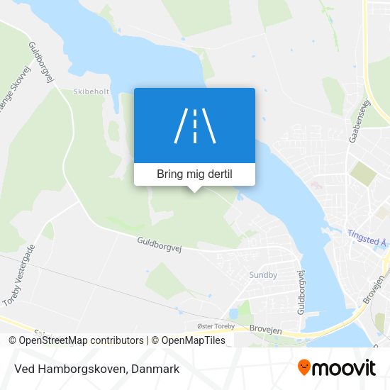 Ved Hamborgskoven kort
