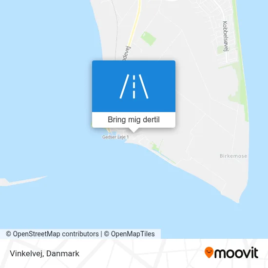 Vinkelvej kort