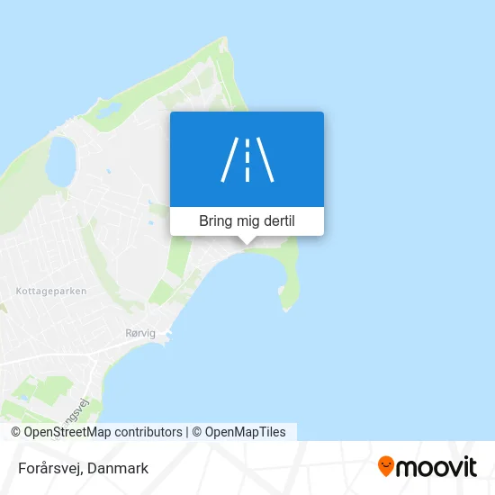 Forårsvej kort