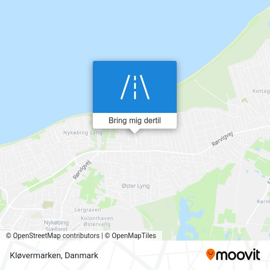 Kløvermarken kort