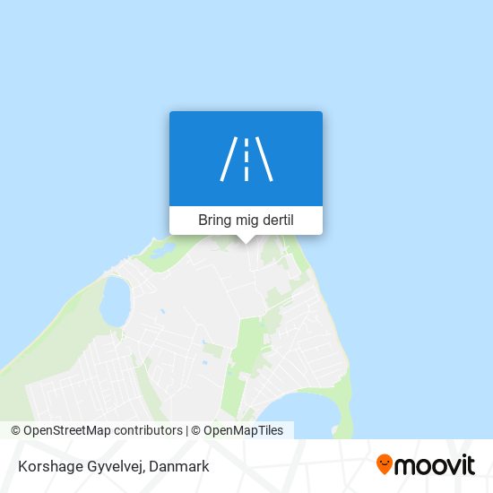 Korshage Gyvelvej kort