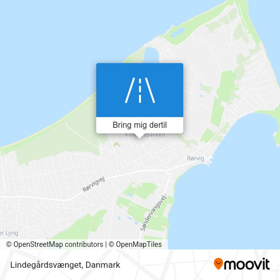 Lindegårdsvænget kort