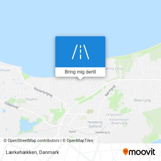 Lærkehækken kort