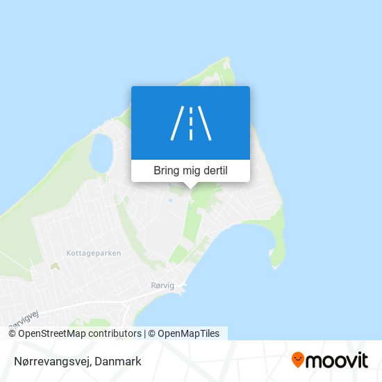 Nørrevangsvej kort