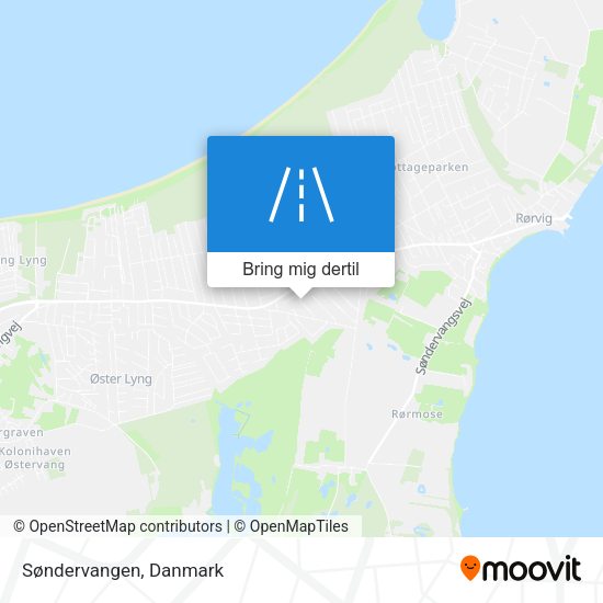 Søndervangen kort