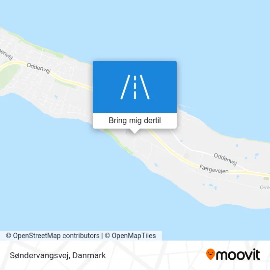 Søndervangsvej kort