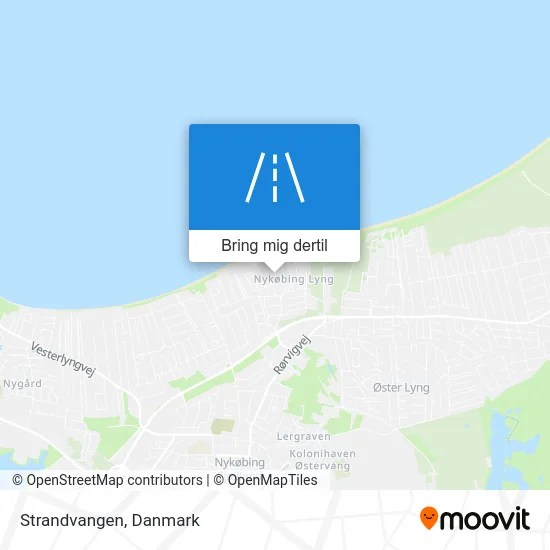 Strandvangen kort