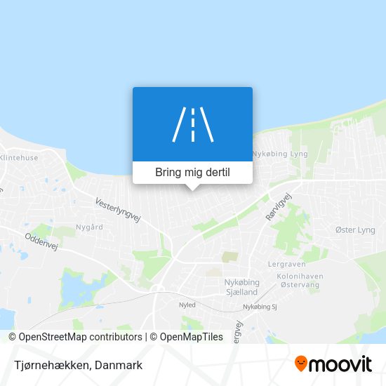 Tjørnehækken kort