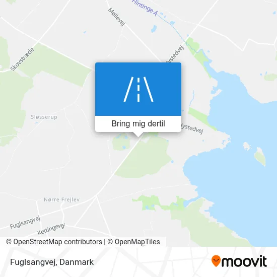 Fuglsangvej kort