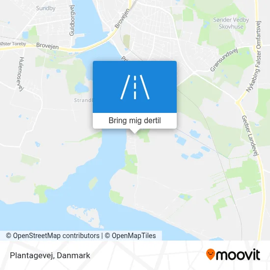 Plantagevej kort
