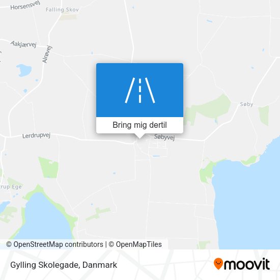 Gylling Skolegade kort