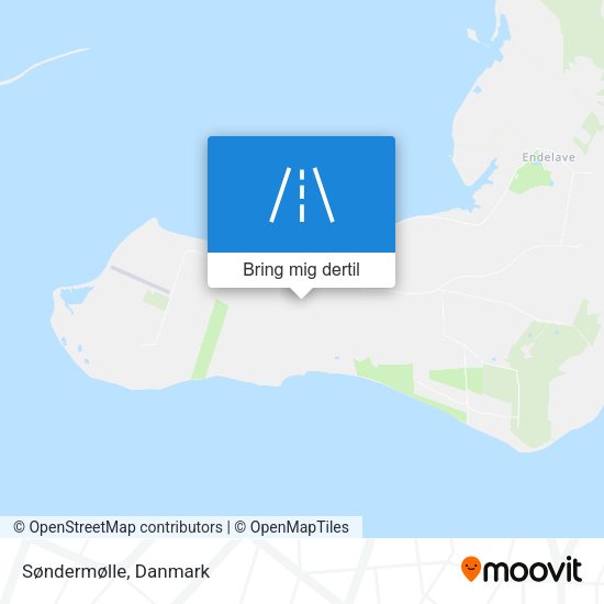 Søndermølle kort