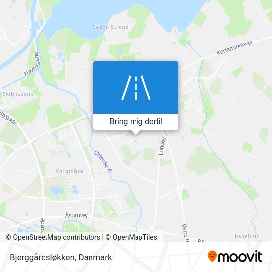 Bjerggårdsløkken kort