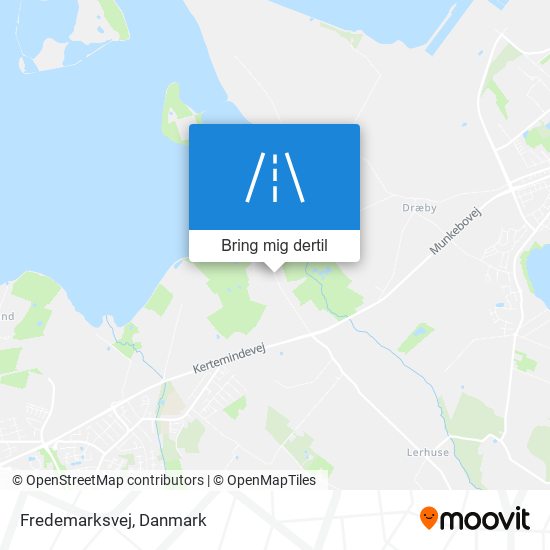 Fredemarksvej kort