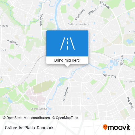 Gråbrødre Plads kort