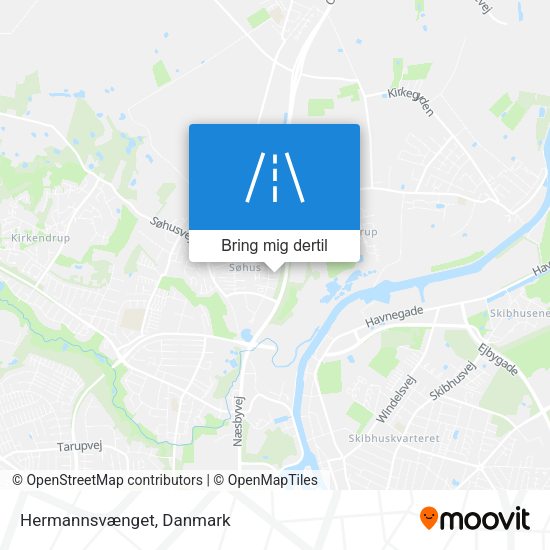 Hermannsvænget kort