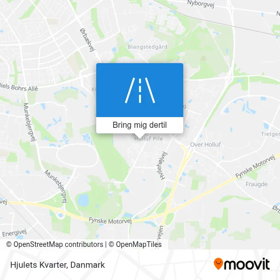 Hjulets Kvarter kort